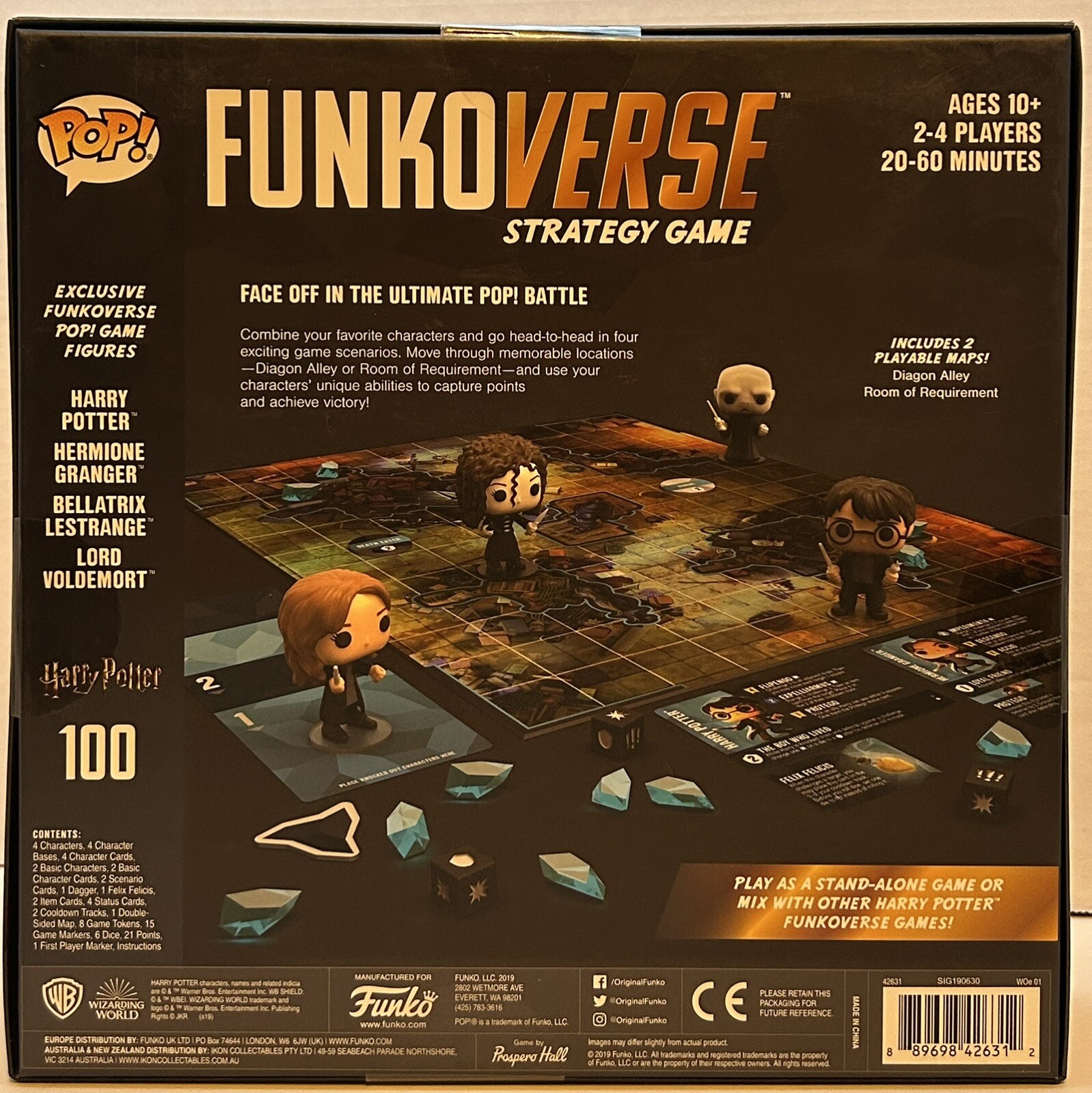 Funko POP Funkoverse Strategy Game-Harry Potter New