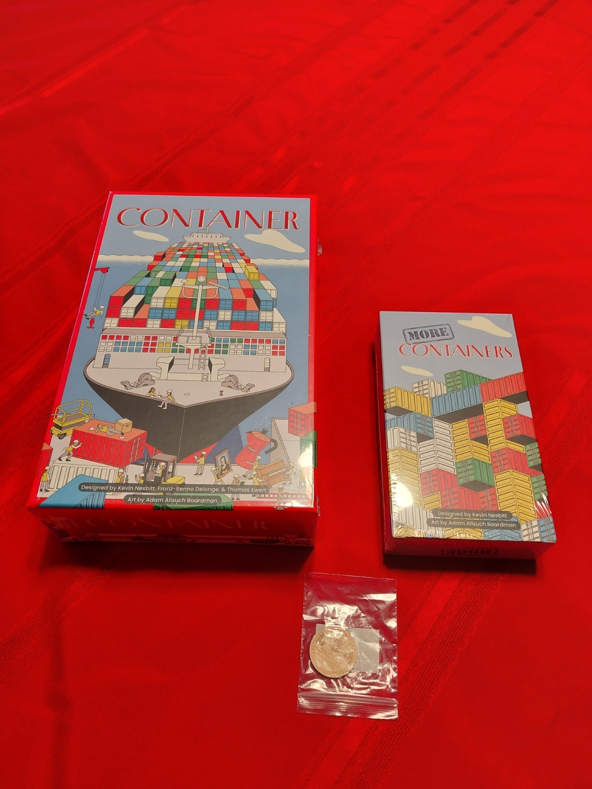 Container Board Game + More Containers + Allplay Medallion – New Kickstarter