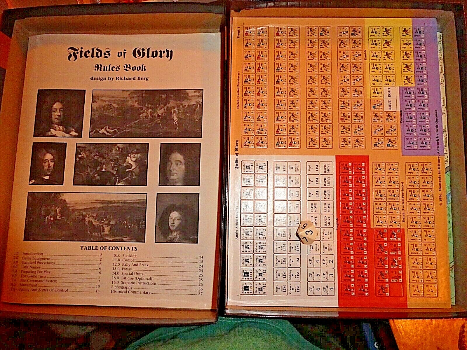 Fields of Glory Vol. II Marlbourgh & The Sun King MiH 1996 Moments in History