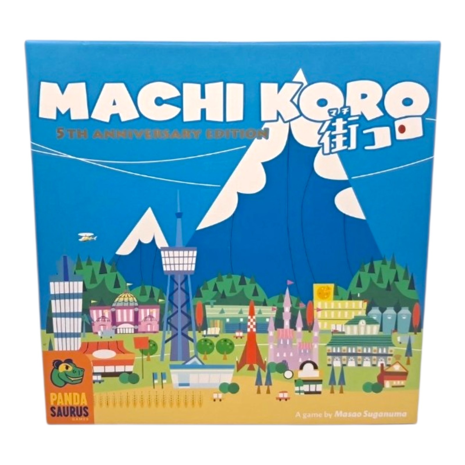 Machi Koro 5th Anniversary Edition Board Card Game Pandasaurus 100% Complete