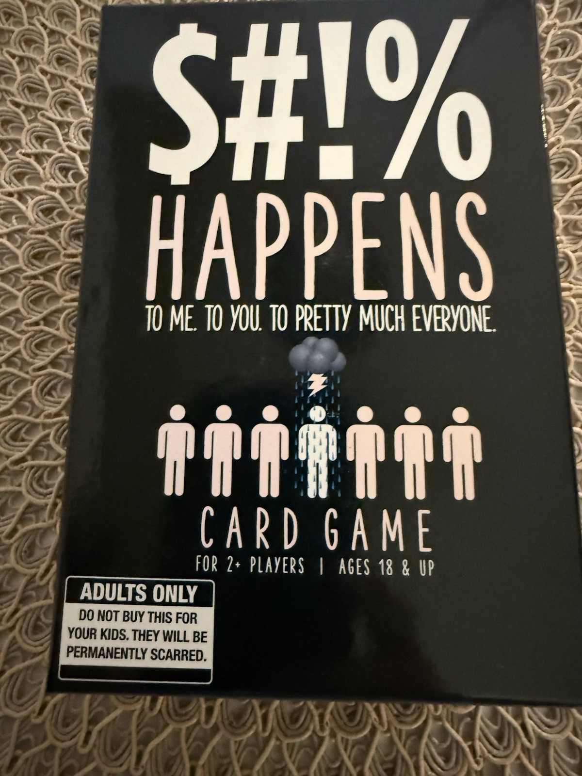 Sh!t Happens Card Game, 50 Shades of Sh!t Edition, 2+ Players Ages 18+