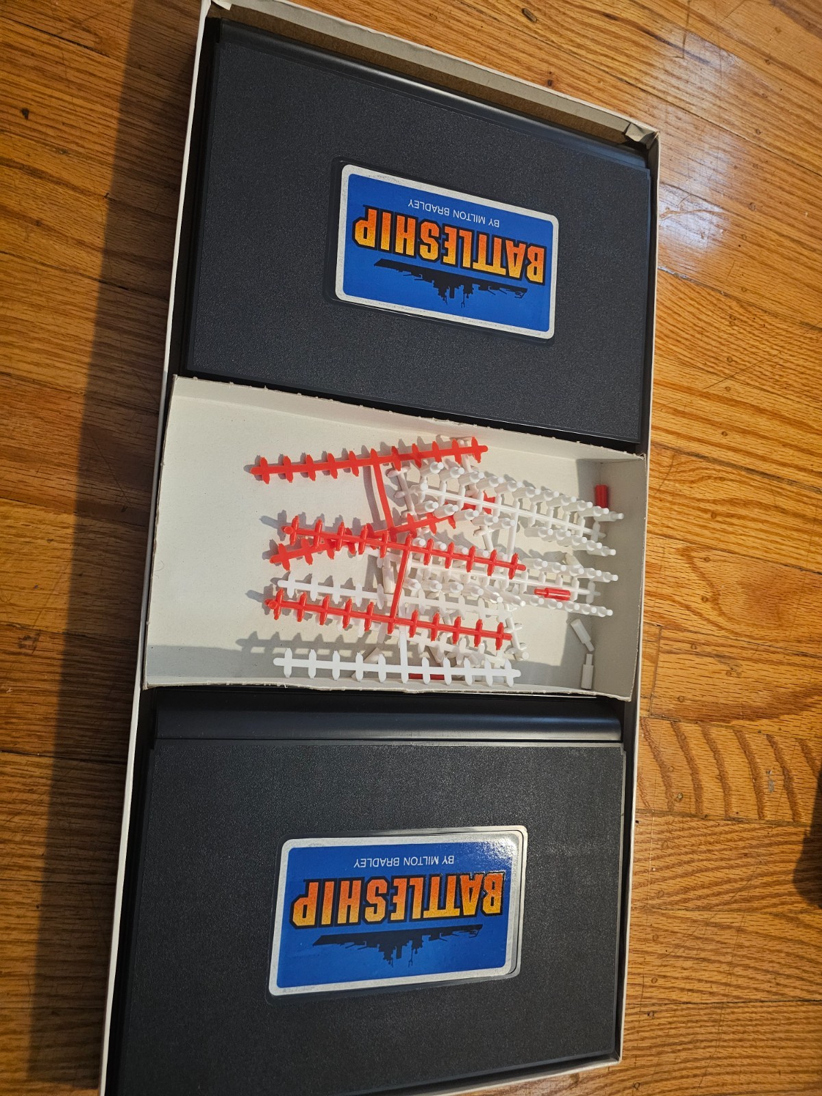 Vintage Battleship Board Game 1990 Milton Bradley Classic Naval Combat Complete