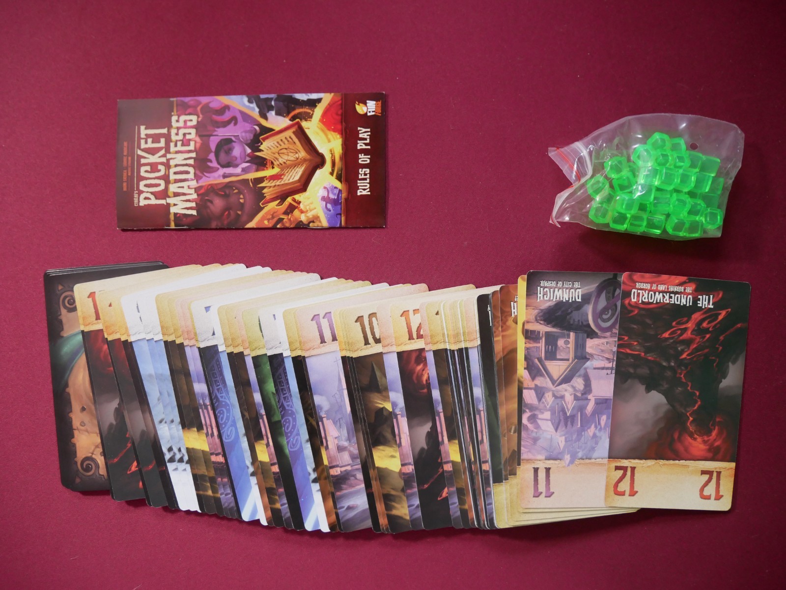 Pocket Madness Fun Forge A Horribly Fun Card Game Cthulhu Bruno Cathala