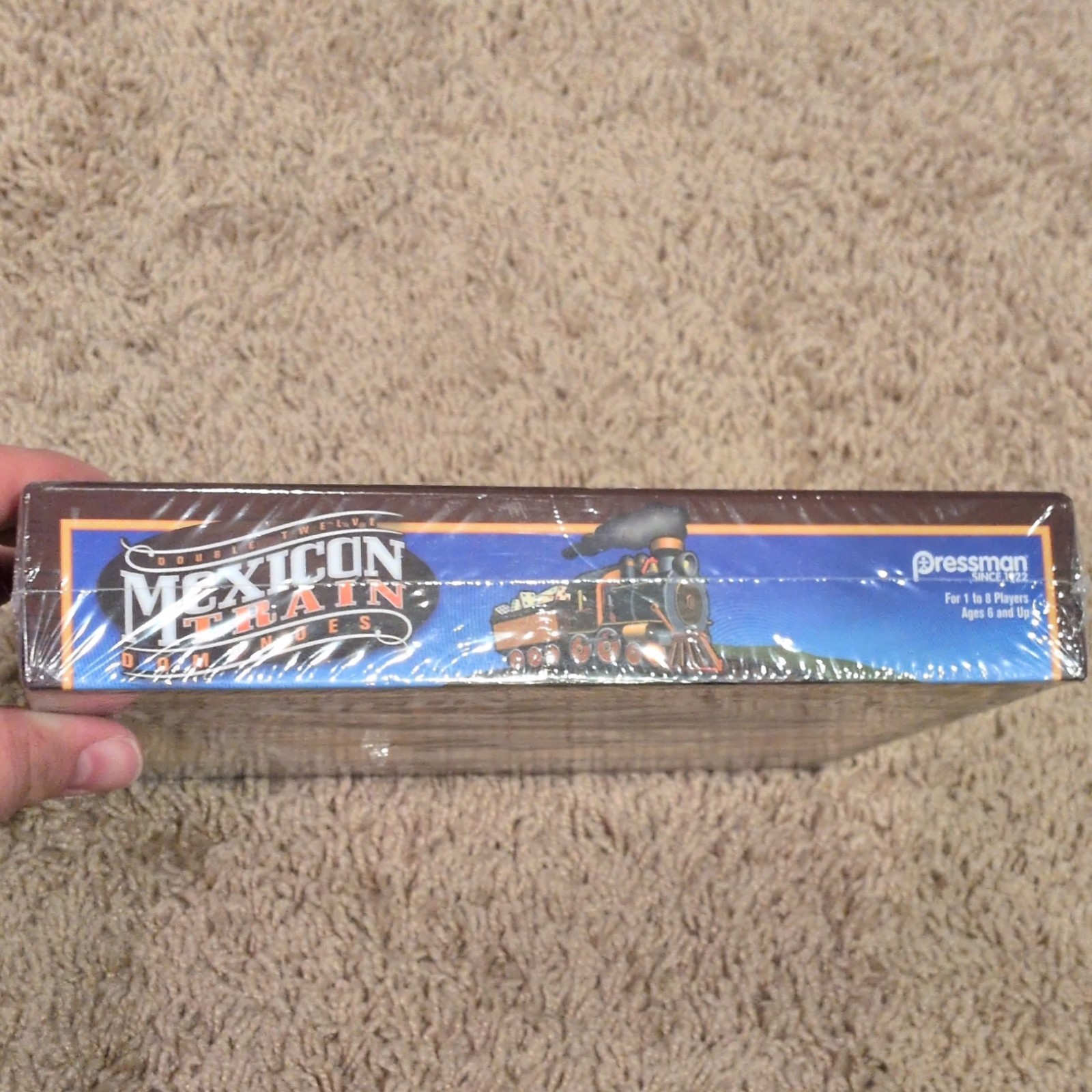 Mexican Train Dominoes Pressman Game Brand New Sealed