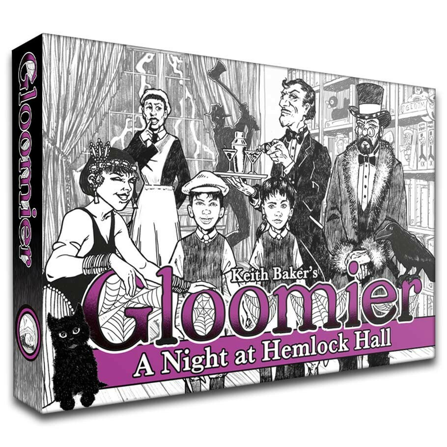 Gloomier: A Night At Hemlock Hall Card Game by Atlas Games ATG1356