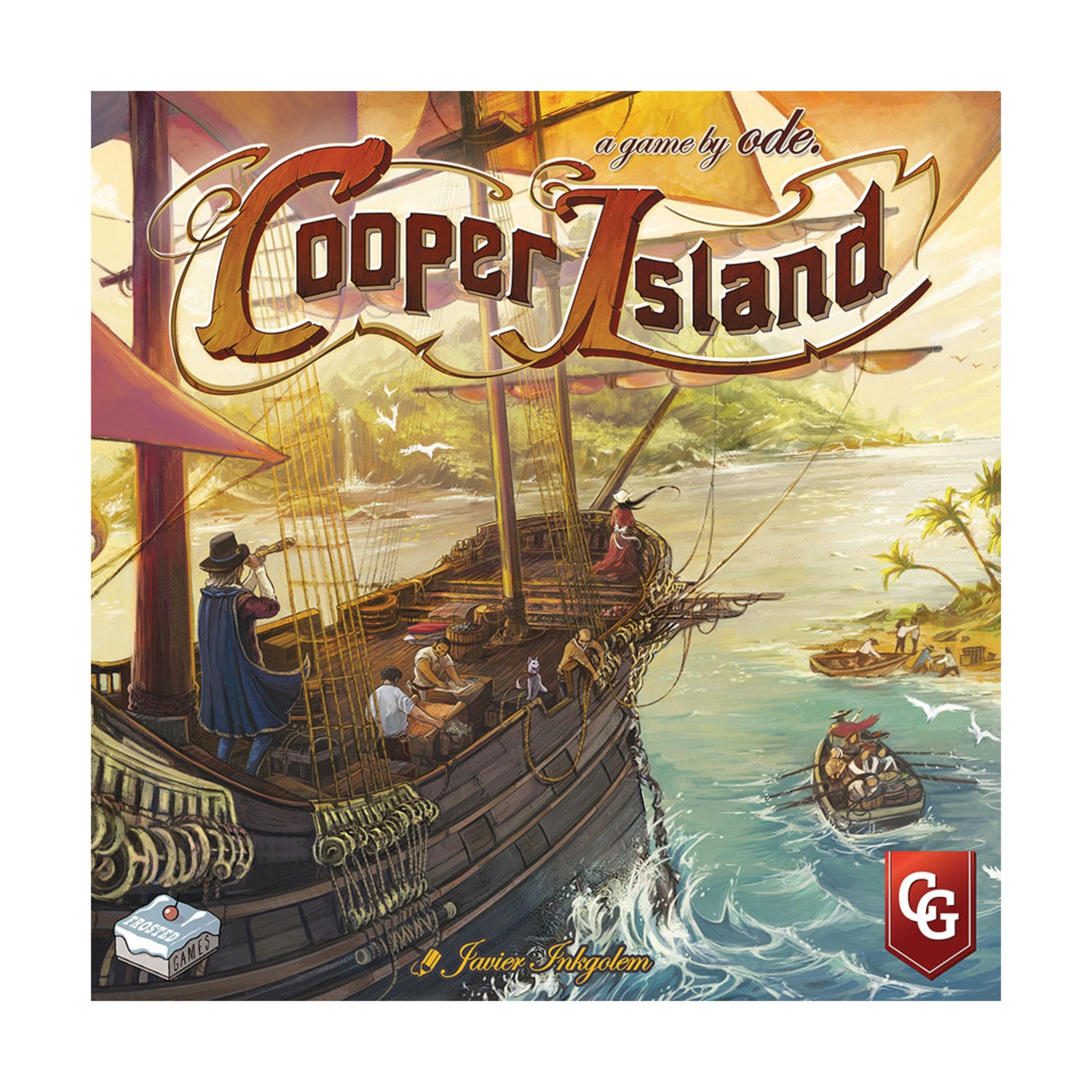 Capstone Board Games Capstone Games Cooper Island Box Fair/EX