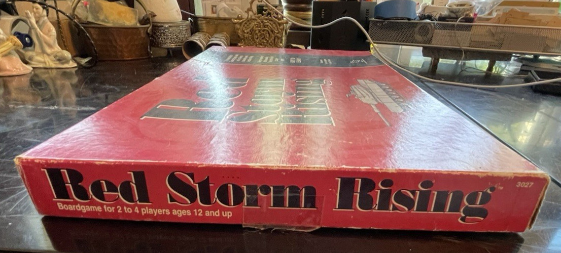 TSR Red Storm Rising Board Game 1989 Tom Clancy UNPUNCHED 100% Complete NM