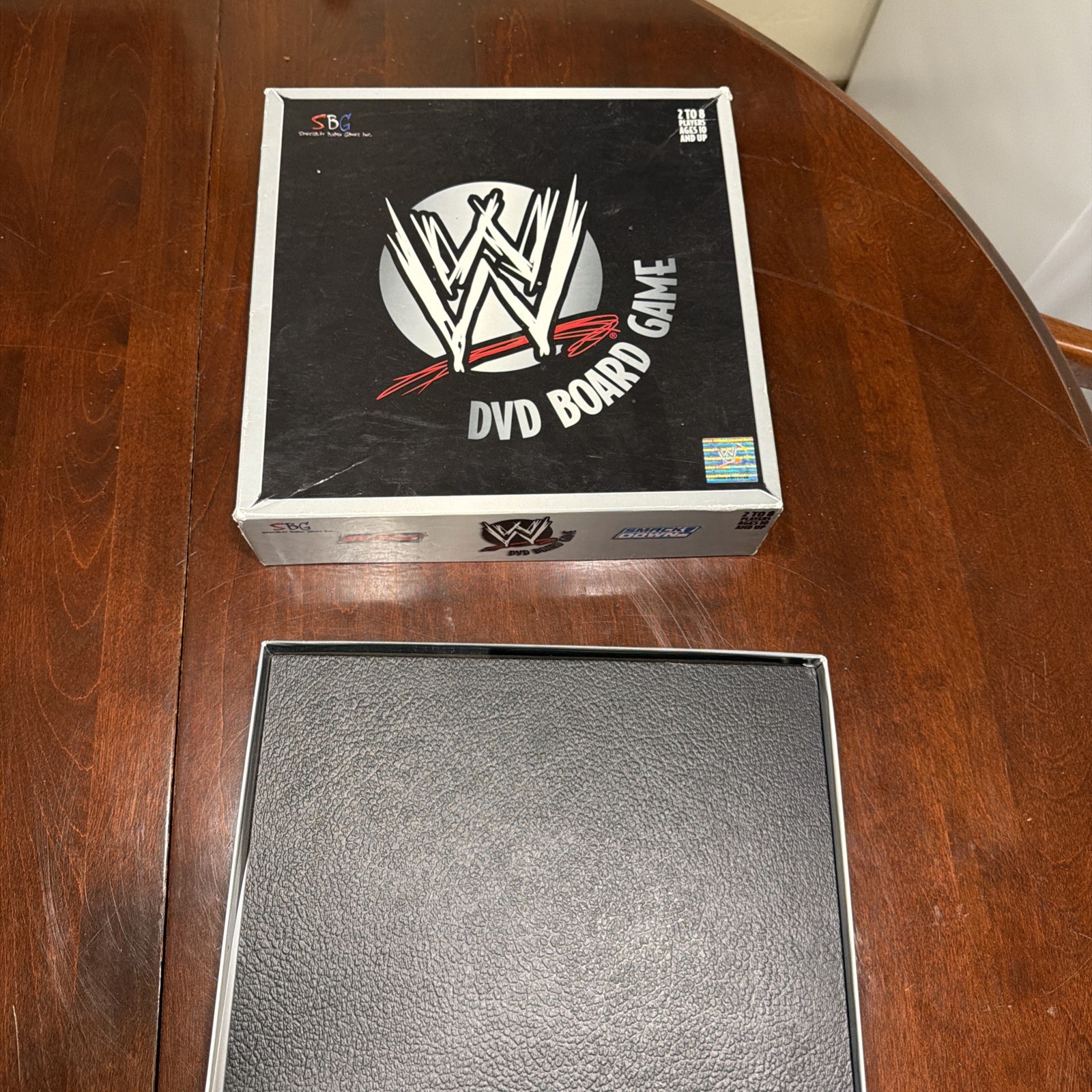 2005 WWE DVD BOARD GAME Board Game 1st ED Wrestling Raw Smackdown 100% Complete