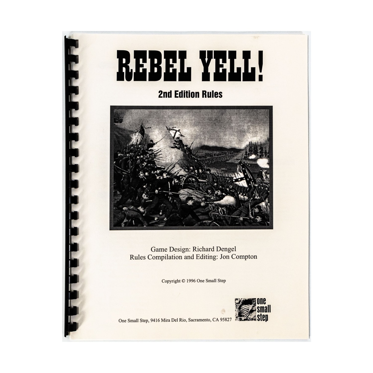 One Small Step Wargame Rebel Yell! (2nd Ed) – Rules Only! VG+