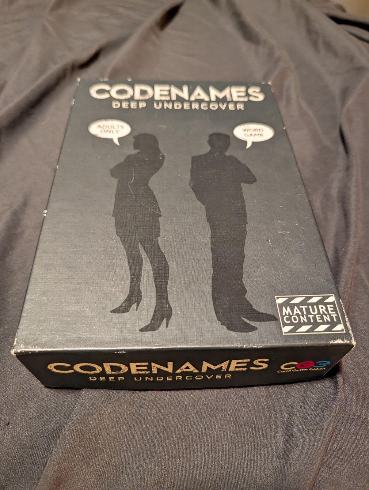 Codenames: Deep Undercover 2.0 Adult Spy Word Board Game 18+ Rare Hard To Find