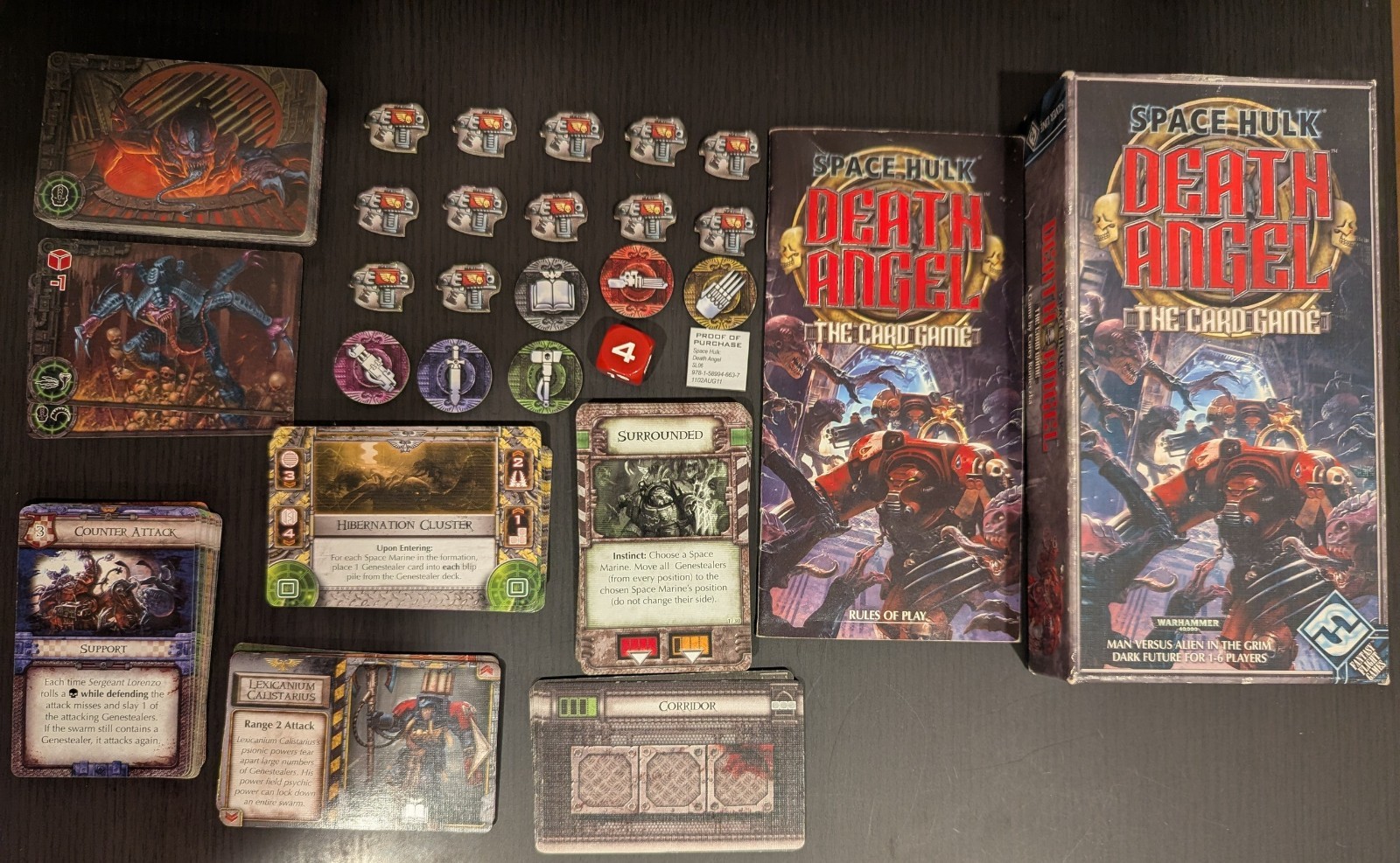 COMPLETE Space Hulk Death Angel The Card Game Warhammer 40K 40,000 2010