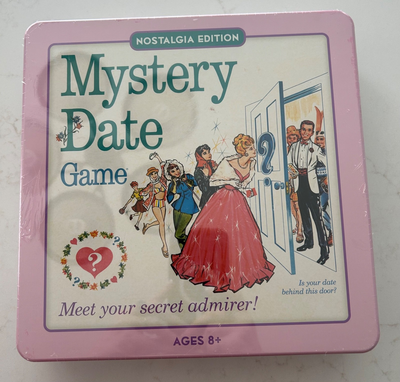 HASBRO Mystery Date Board Game Nostalgic Edition in Collectible Tin $40