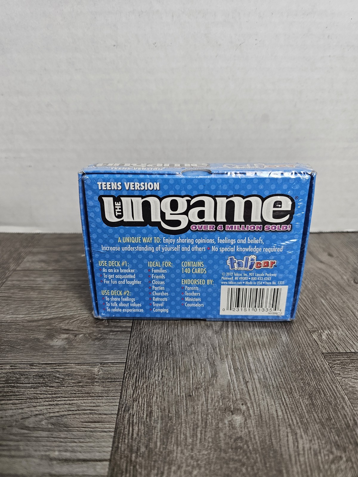 Ungame for Teens by Talicor – Popular Self Expression Ice Breaker All Win Game