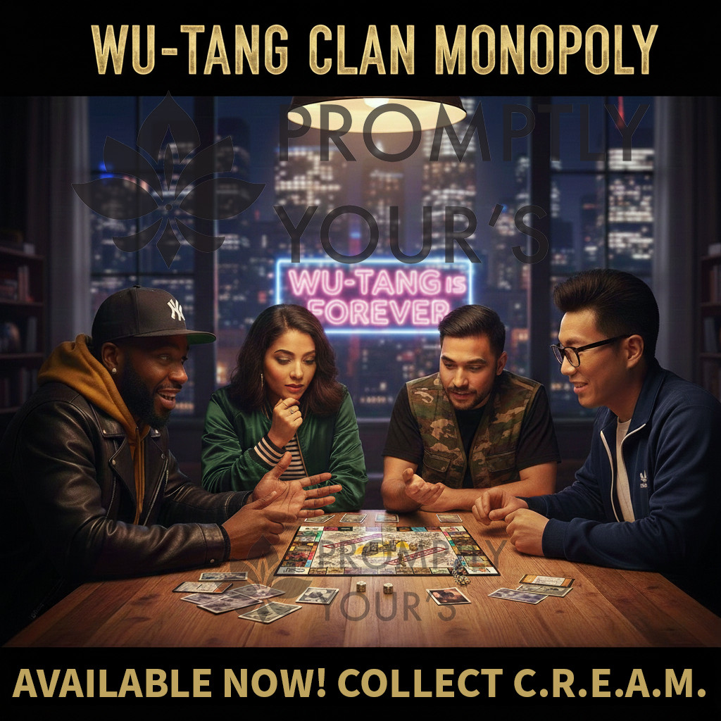 Sealed LIMITED EDITION Wu-Tang Clan Official MONOPOLY Board Game Hip Hop NEW