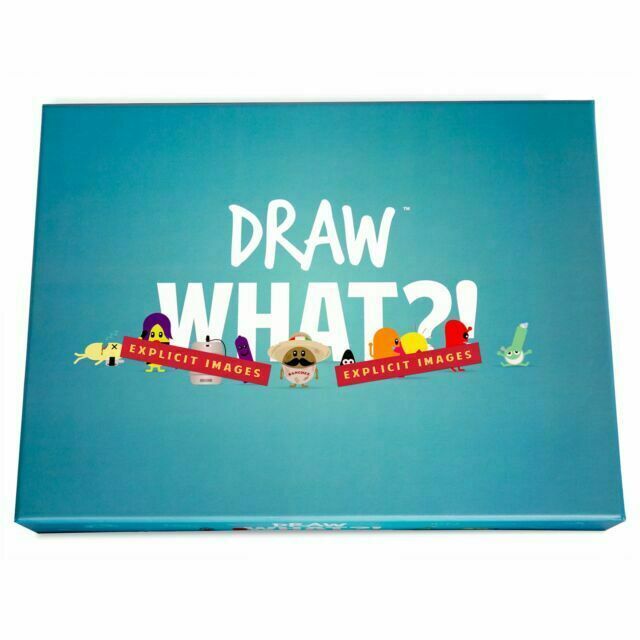 Draw What?! Adult Board Game Rare Hard To Find New Factory Sealed