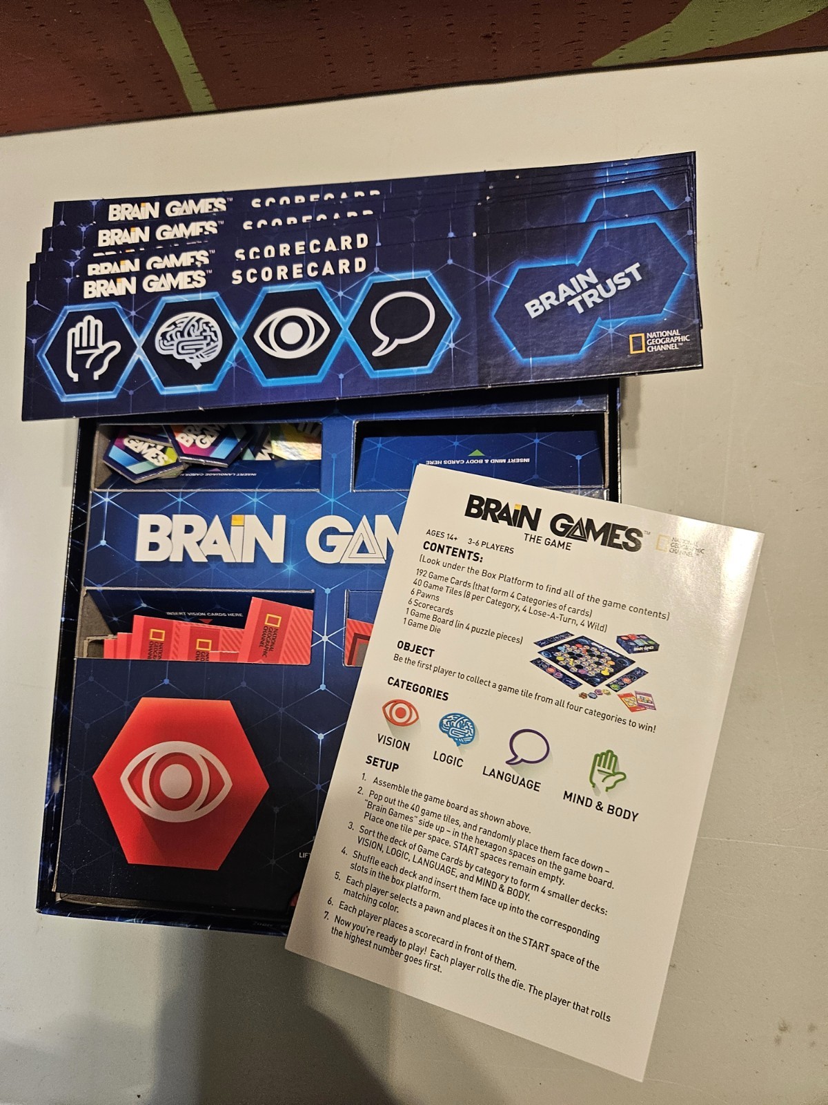National Geographic Brain Games | The Game Based On Emmy-Nominated Series 14+