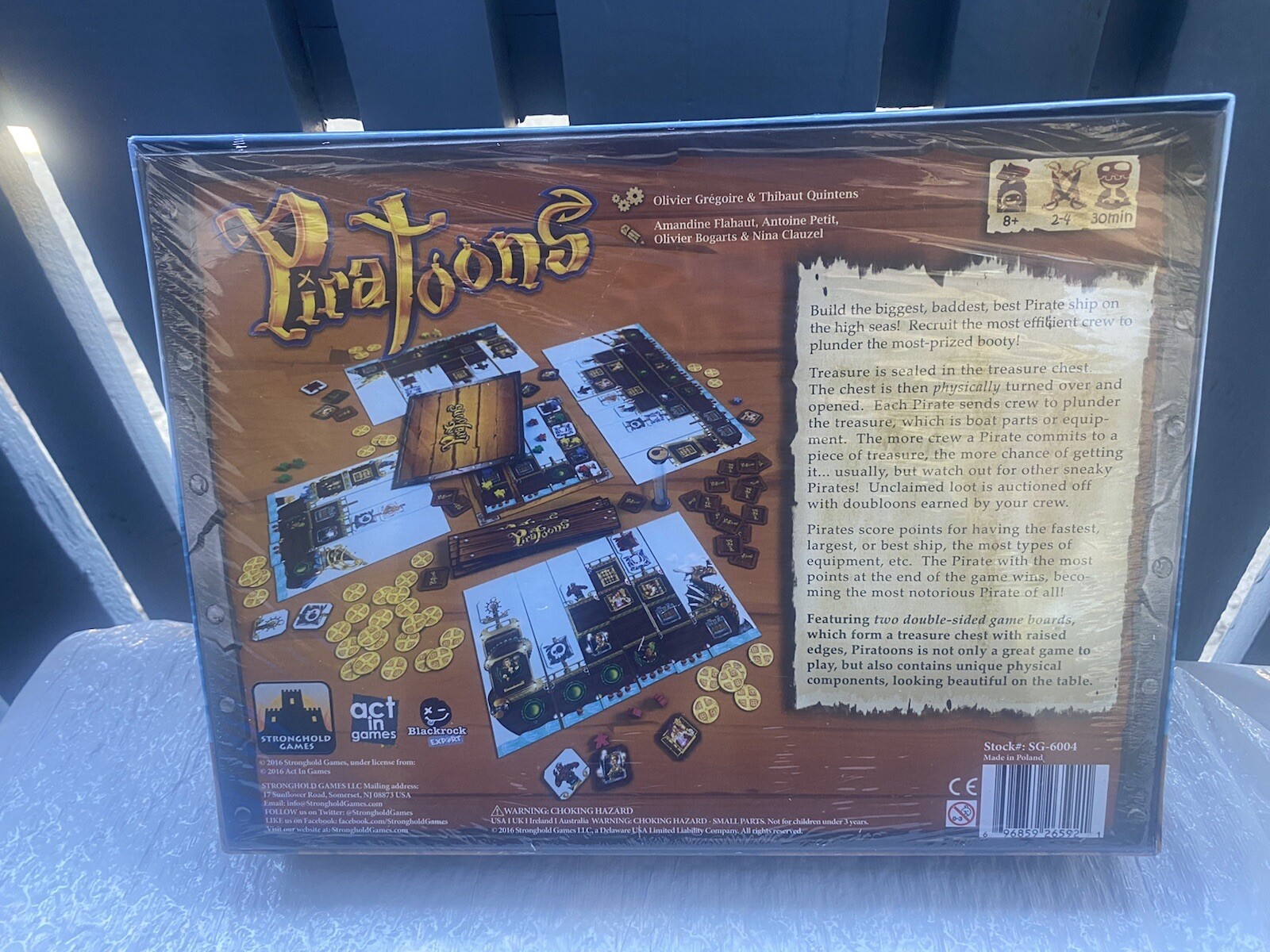 Piratoons Board Game Fairy Tile