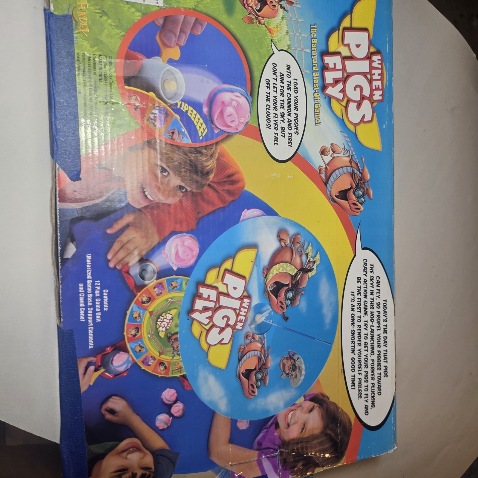 Fundex When Pigs Fly Electronic Board Game, 2+ Players Ages 5+ (Animals)