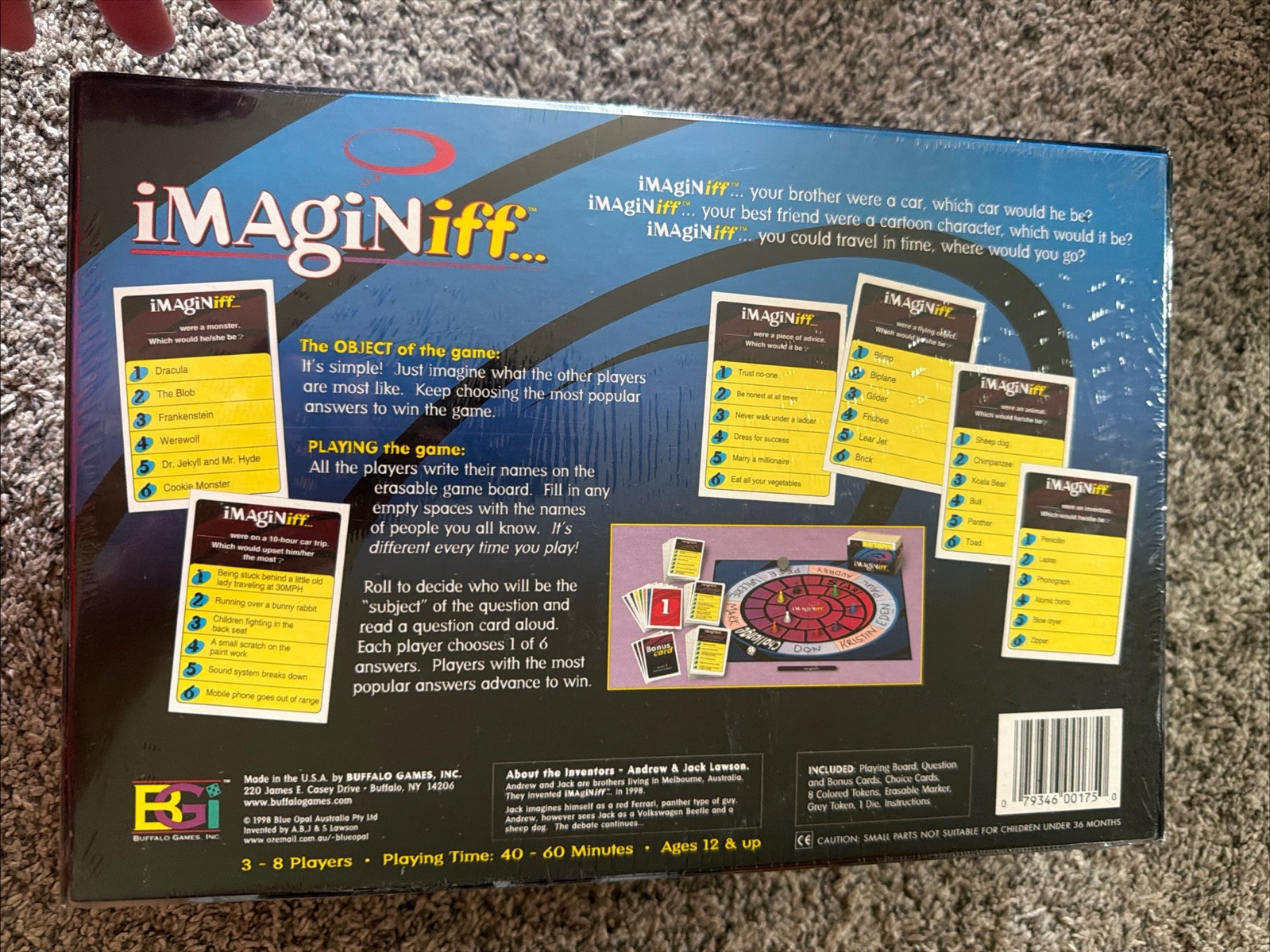 Game Board Imaginiff Revised Edition Board Game (Buffalo Games) NEW! SEALED!