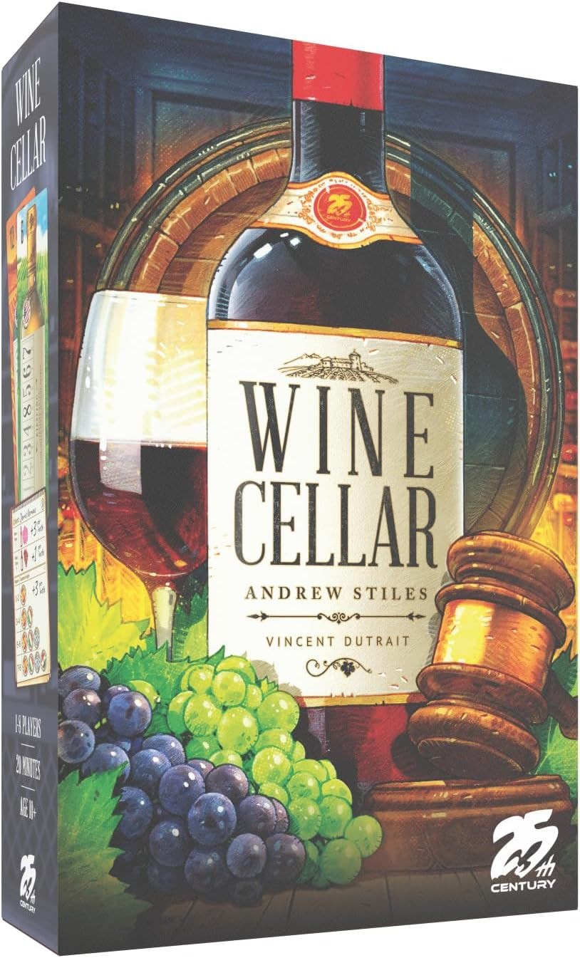 – Wine Cellar, for Ages 10 and Up, 2 to 8 Players | 2026 Origins Award Nominee