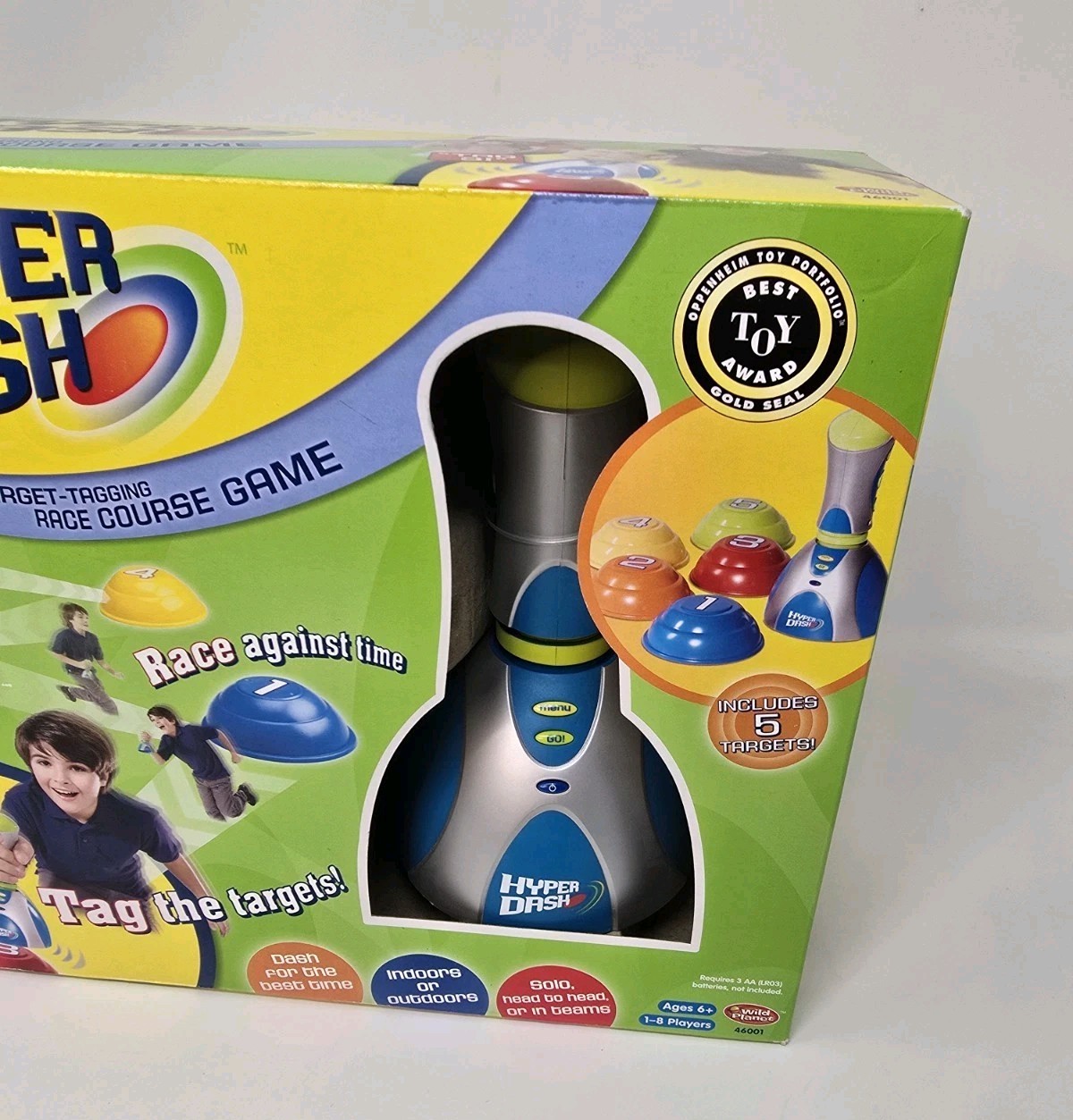 Hyper Dash Game Target Tagging Race Course Game Wild Planet 2006 NEW NOS