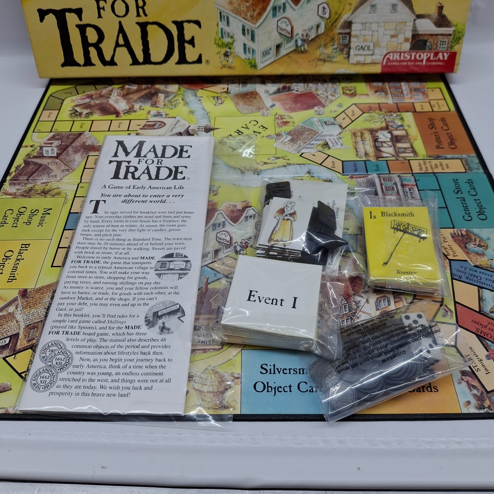 Made For Trade Homeschool Educational A Game Of Early American By Aristoplay