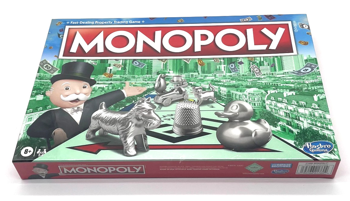 Hasbro Gaming Monopoly Board Game Classic – Sealed / NEW 2021