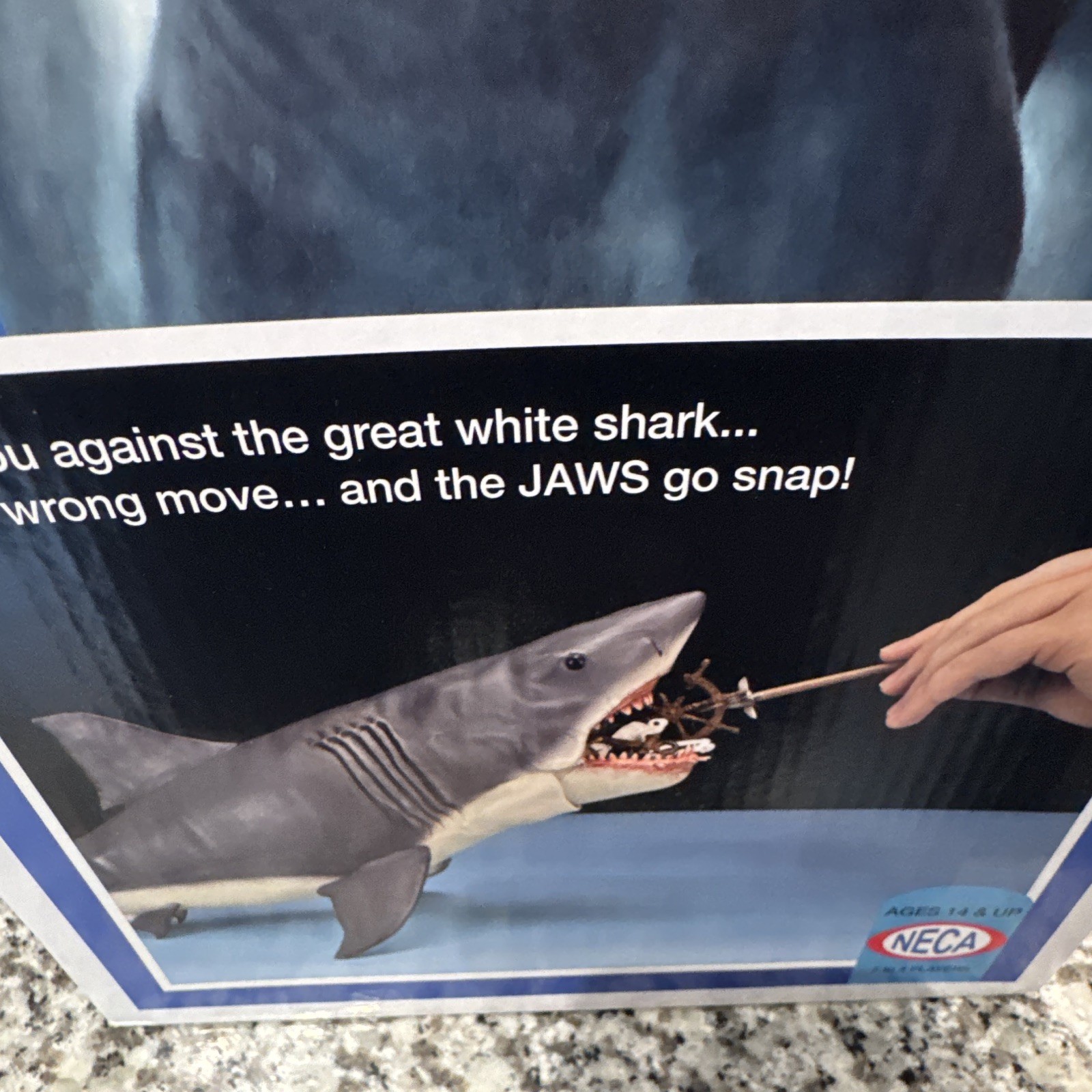 NECA Jaws Skill & Action Game Jaws 50th Anniversary 2-4 Players Ages 4+
