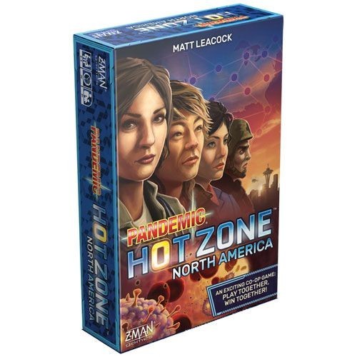 Pandemic Hot Zone Board Game Bundle: North America & Europe Z man Games Lot