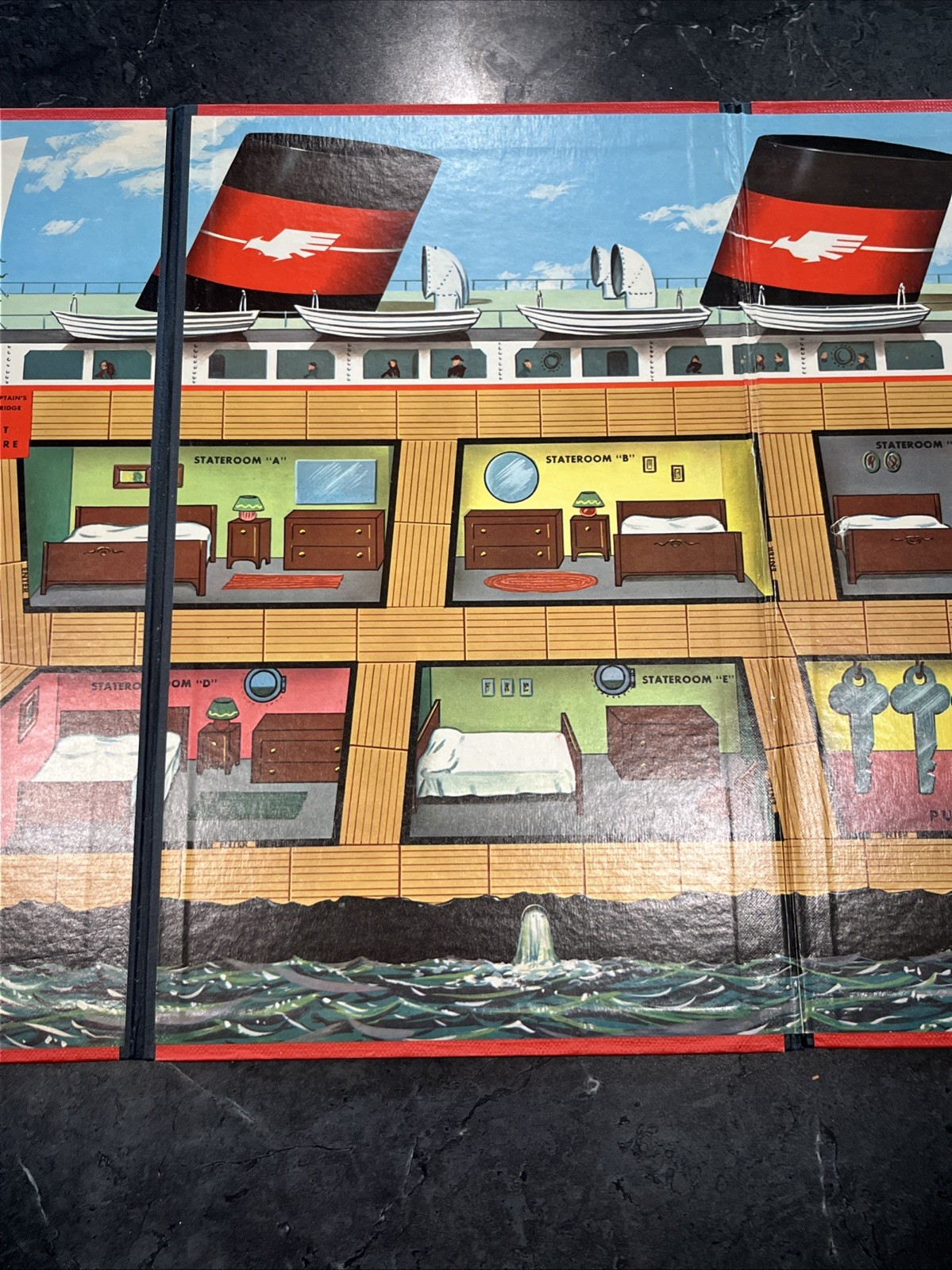 Intrigue (1955) Board Game By Milton Bradley Vintage Complete