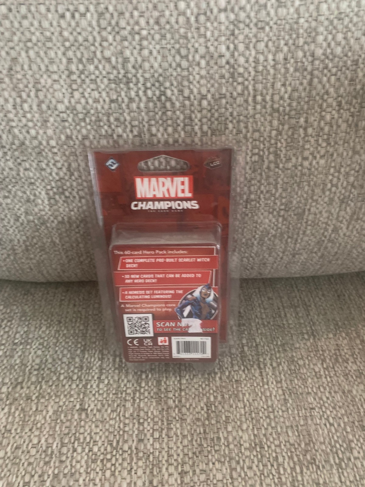 Marvel Champions LCG Scarlet Witch Hero Pack Comics Collection New Factory Seale