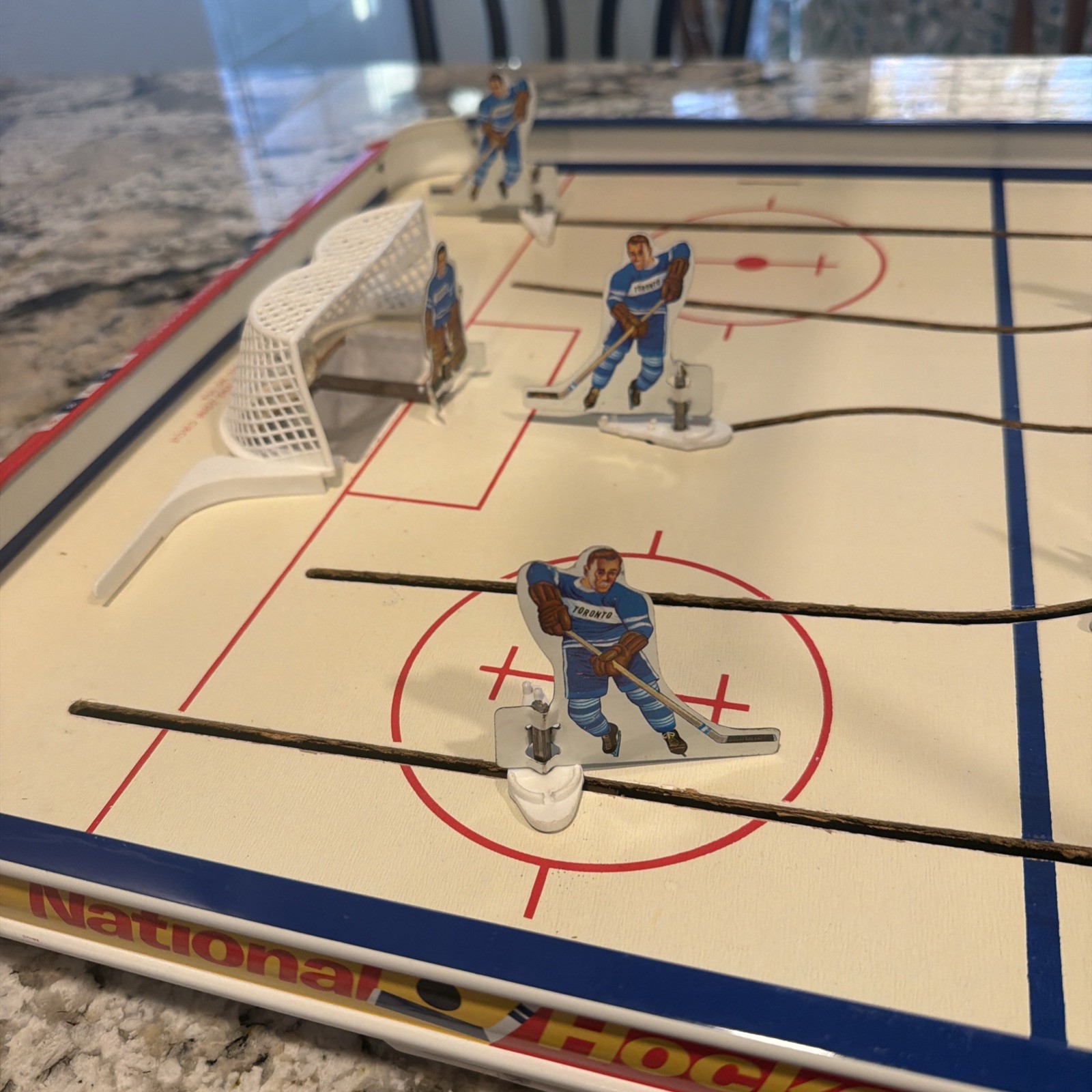 VTG 1960’s Munro National Table Hockey game Model 996, Excellent 100% Complete