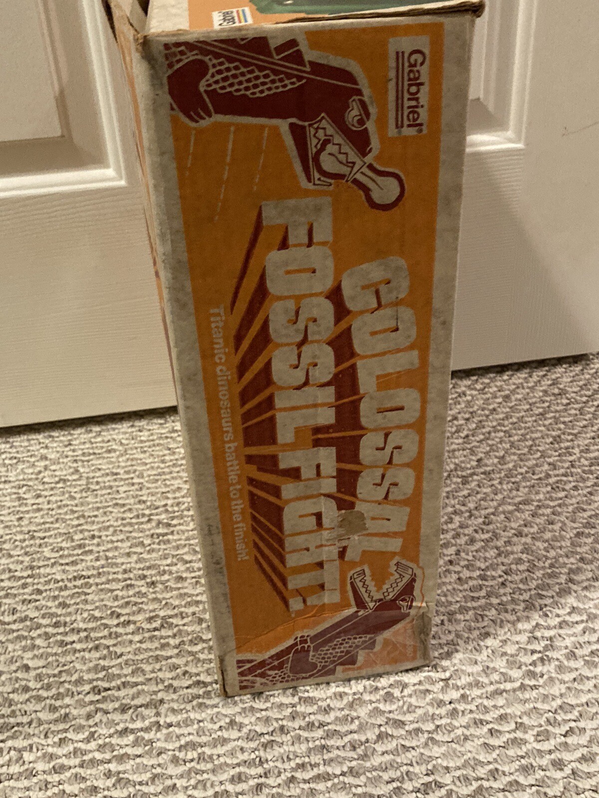 Gabriel Colossal Fossil Fight Titanic Dinasaurs Battle 1978 Not Complete