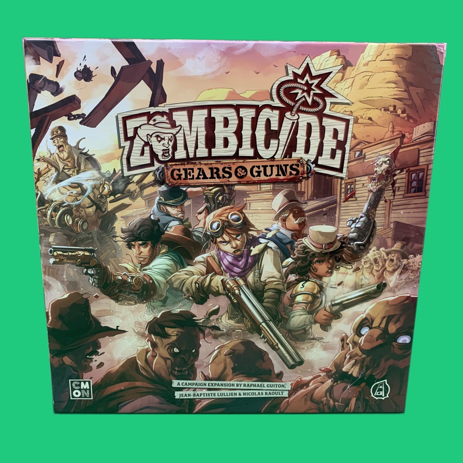 Zombicide: Undead or Alive – Gears & Guns Steampunk Expansion | New, Sealed