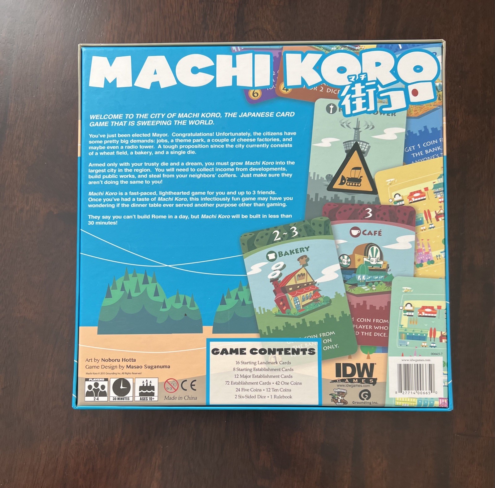 MACHI KORO CARD GAME