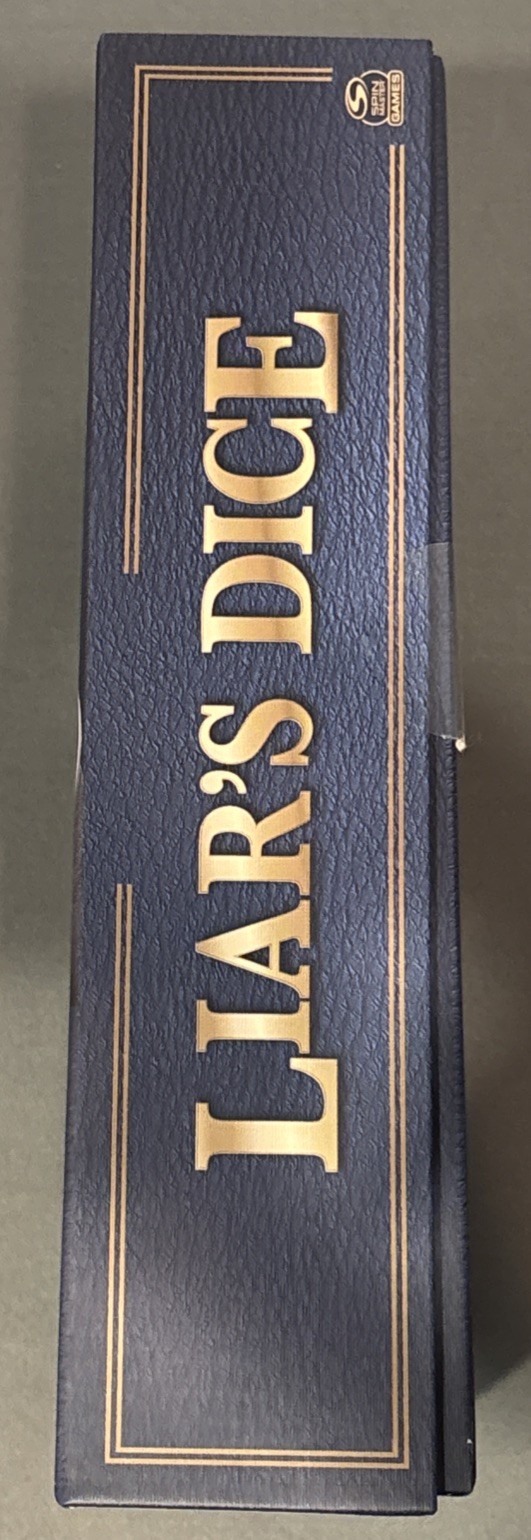 New Game Gallery Liar’s Dice Classic Game 2-4 Players Ages 8+ (4 Cups + 20 Dice)