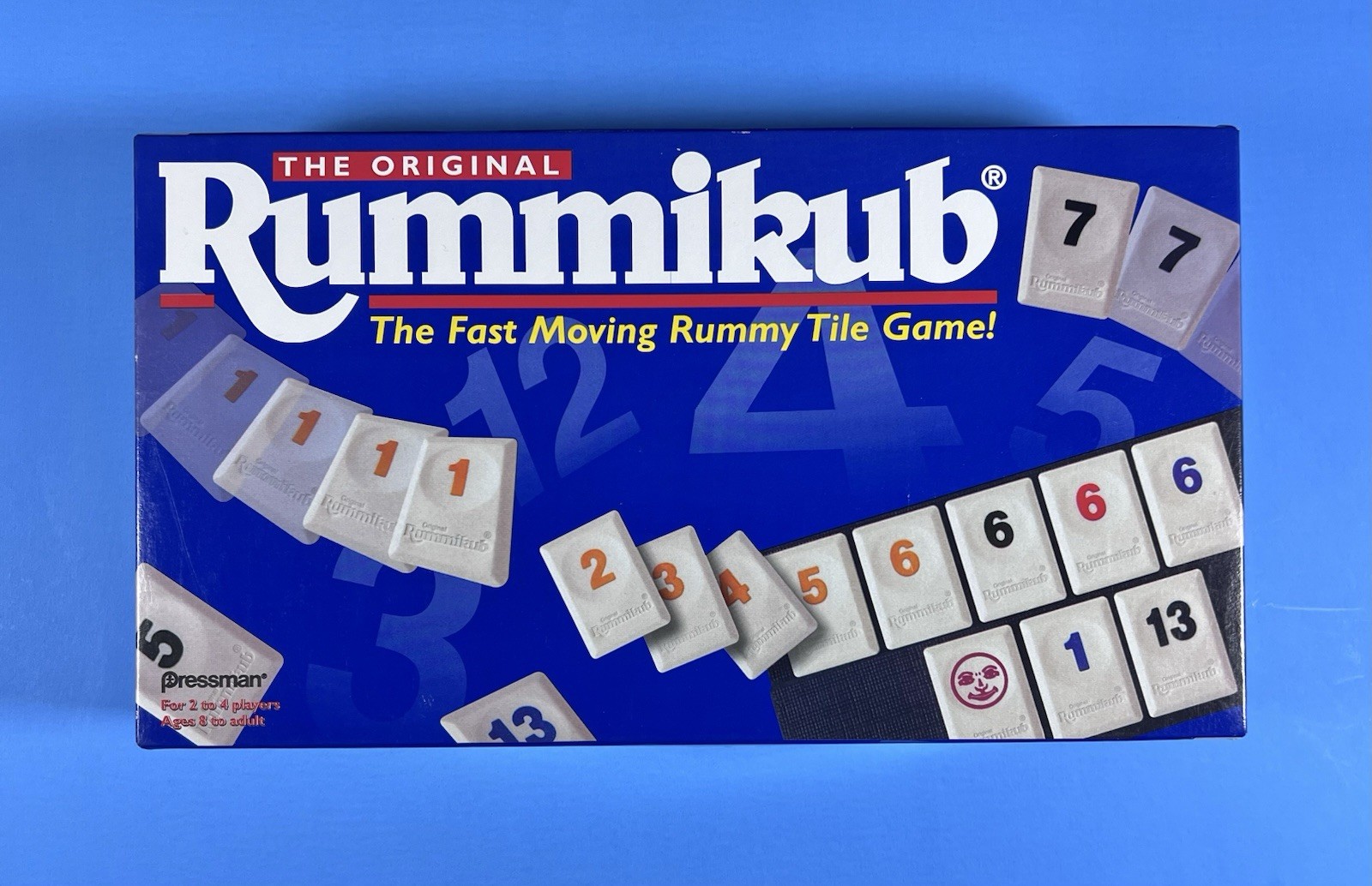 The Original Rummikub Game 1997 Pressman 100% Complete 106 Tiles Instructions