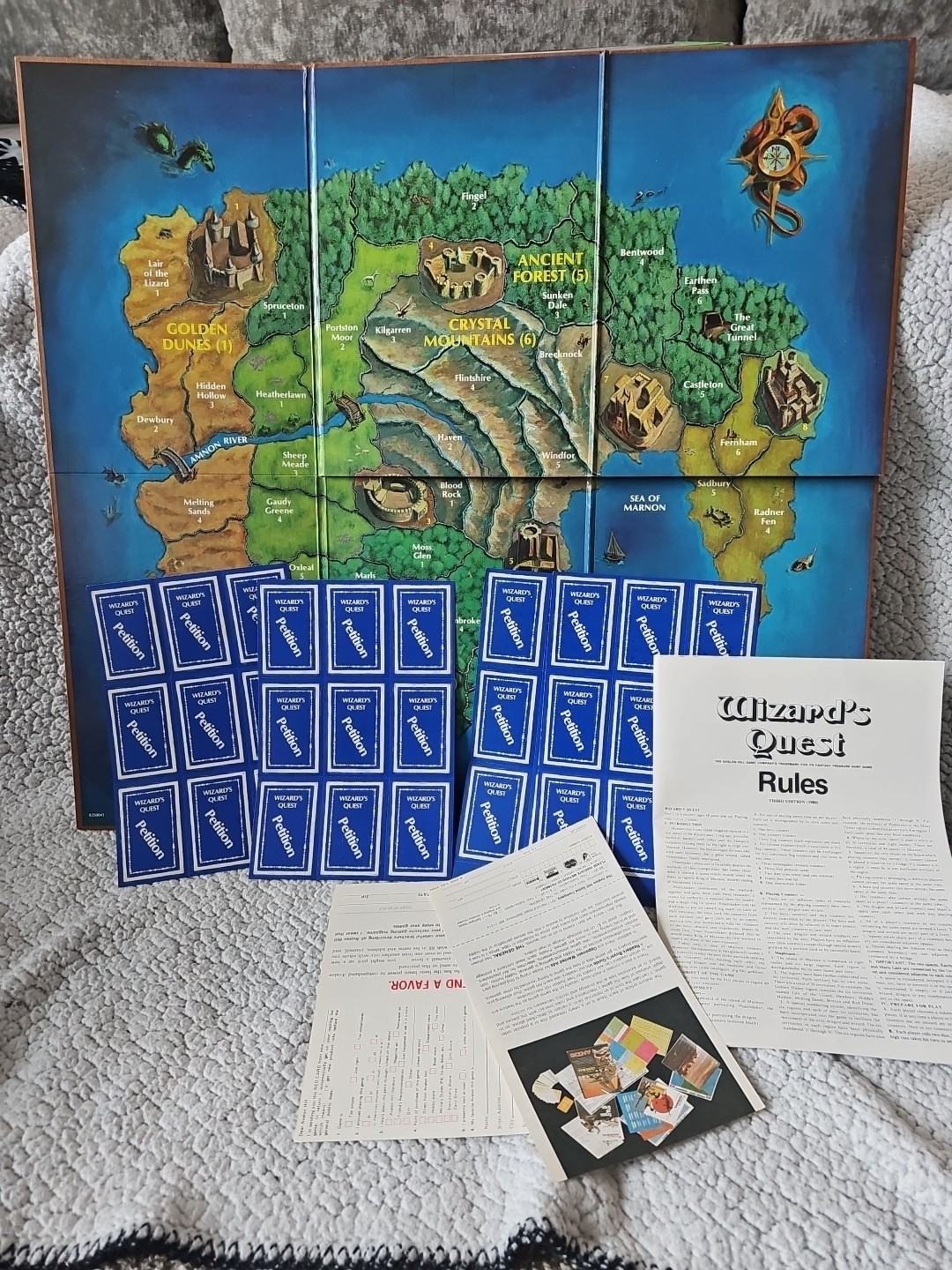 1979 Vintage Wizard’s Quest The Avalon Hill Game Company SEE DISCRIPTION