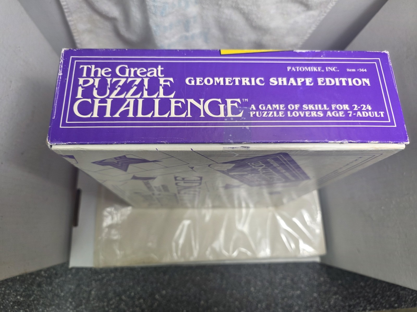 1987 Patomike Inc.”The Great Puzzle Challenge”Multi Player Board Game / Complete