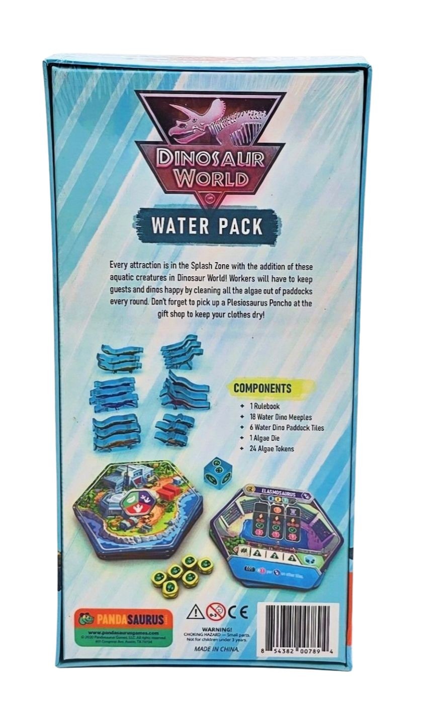 Dinosaur World: Water Pack by Pandasaurus Games – SEALED