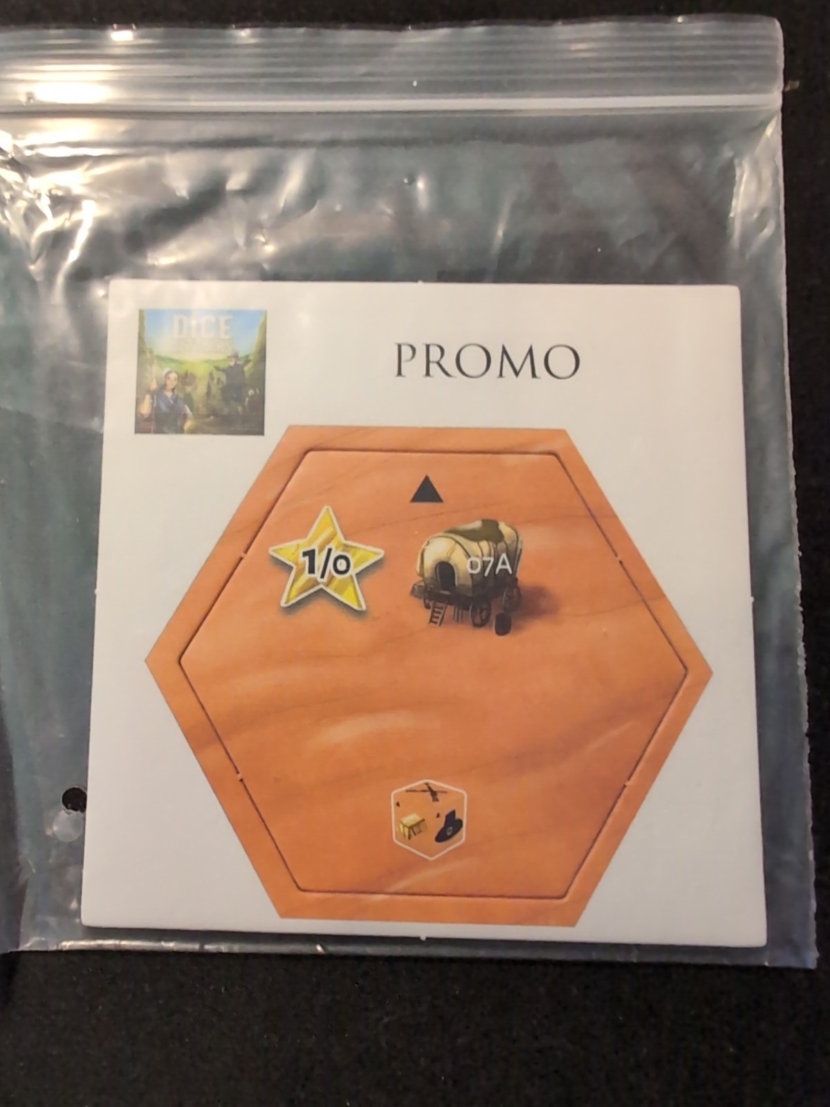 Dice Settlers Teotihuacan Promo Tile For Strategy Board Game