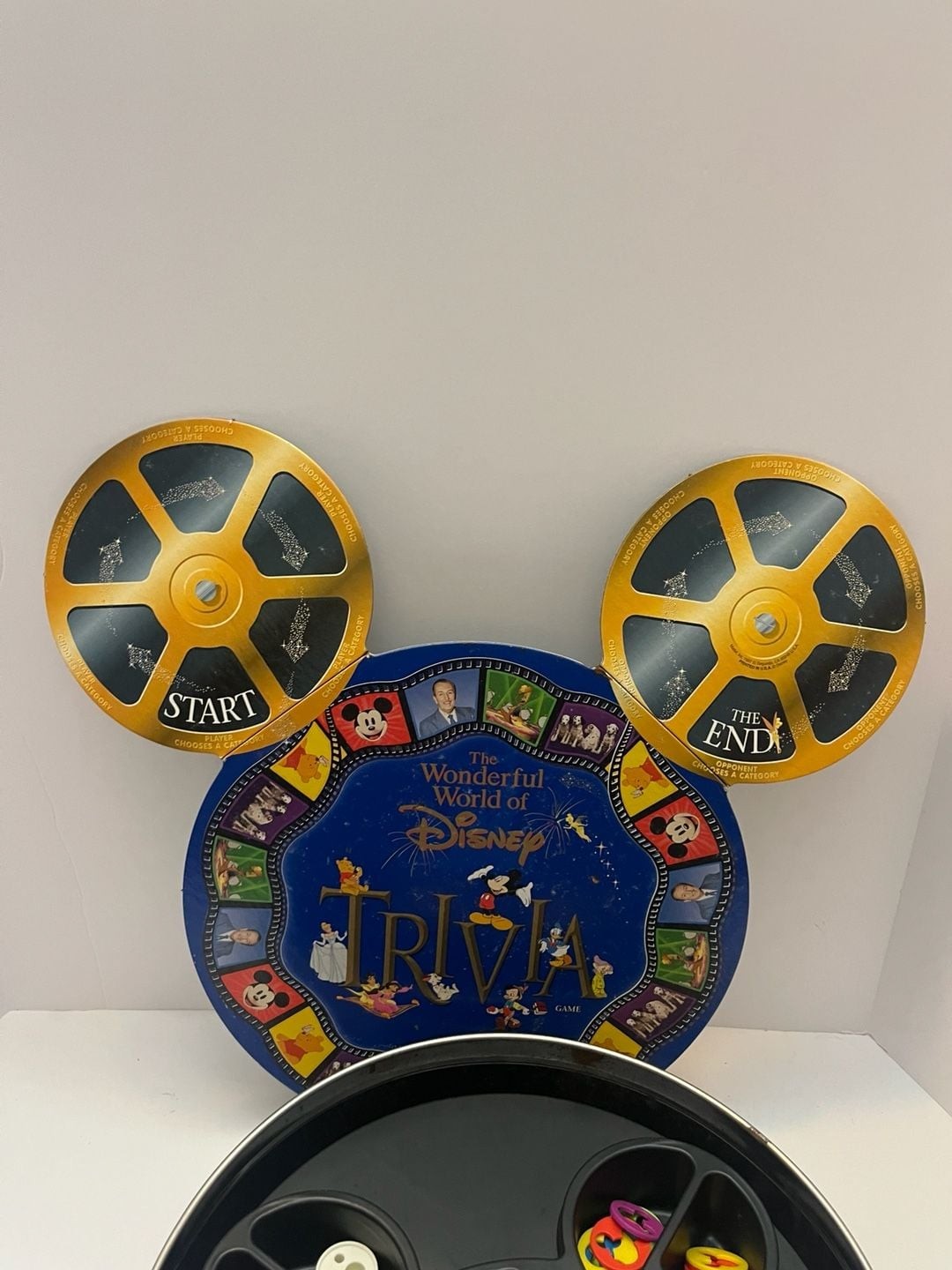 1997 The Wonderful World of Disney Trivia Game in Collector Tin by Mattel