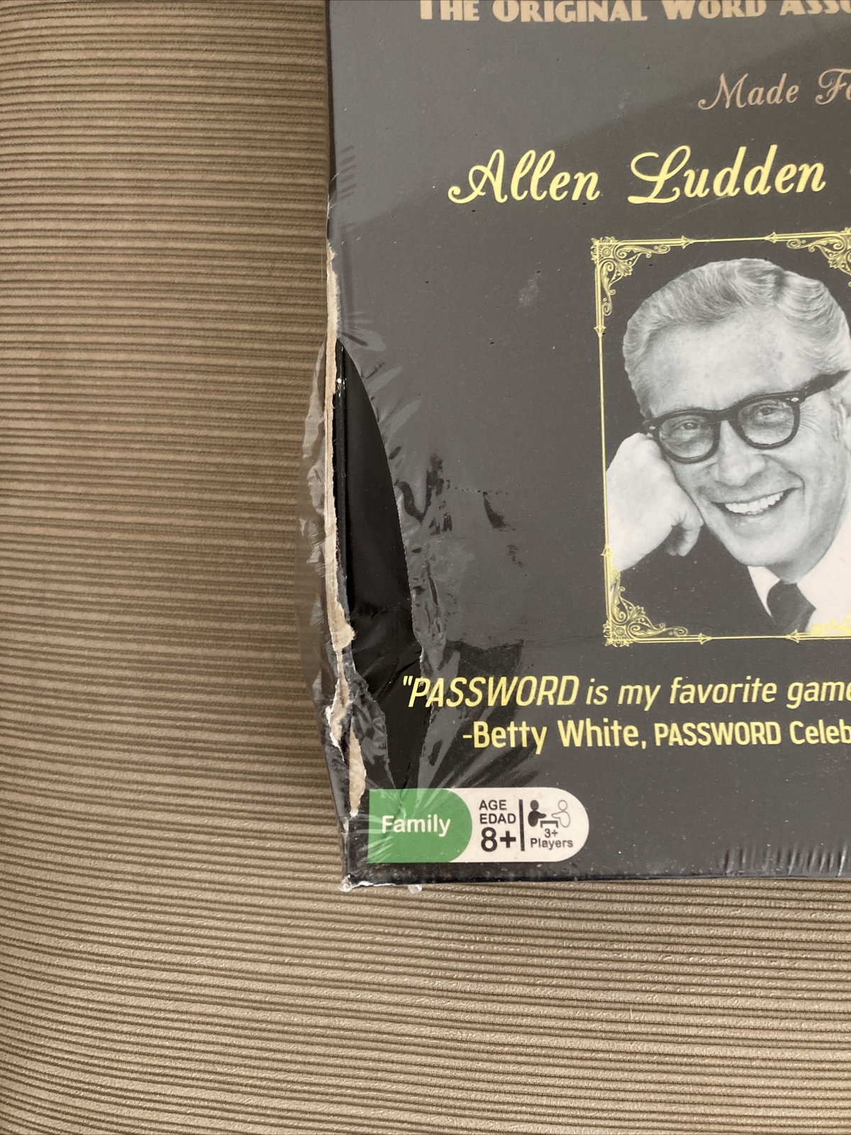 NEW SEALED Password Game Golden 50th Anniversary Ed. Betty White