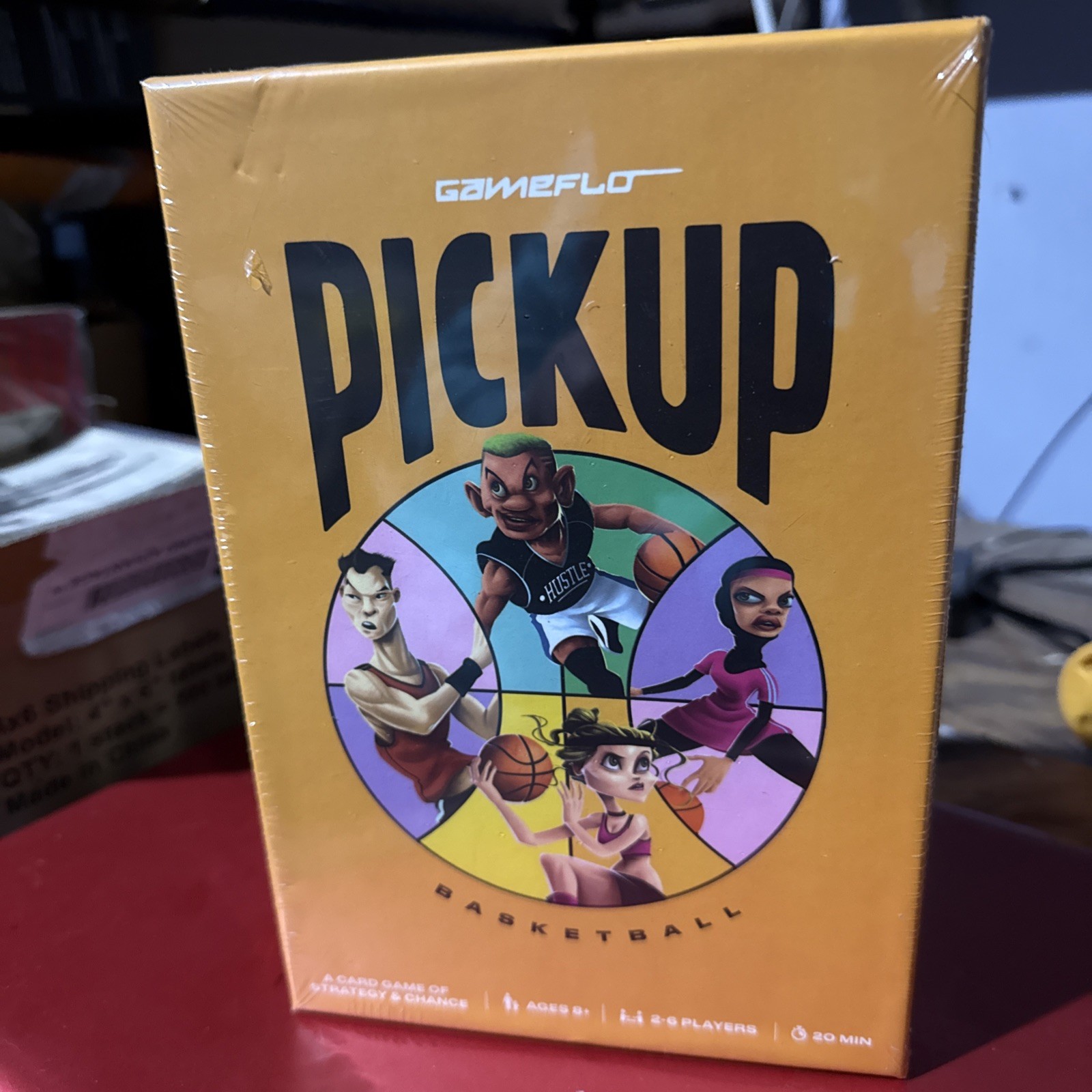 Gameflo Pickup Basketball Card Game Of Strategy Ages 8+ /2-6 Players New/Sealed