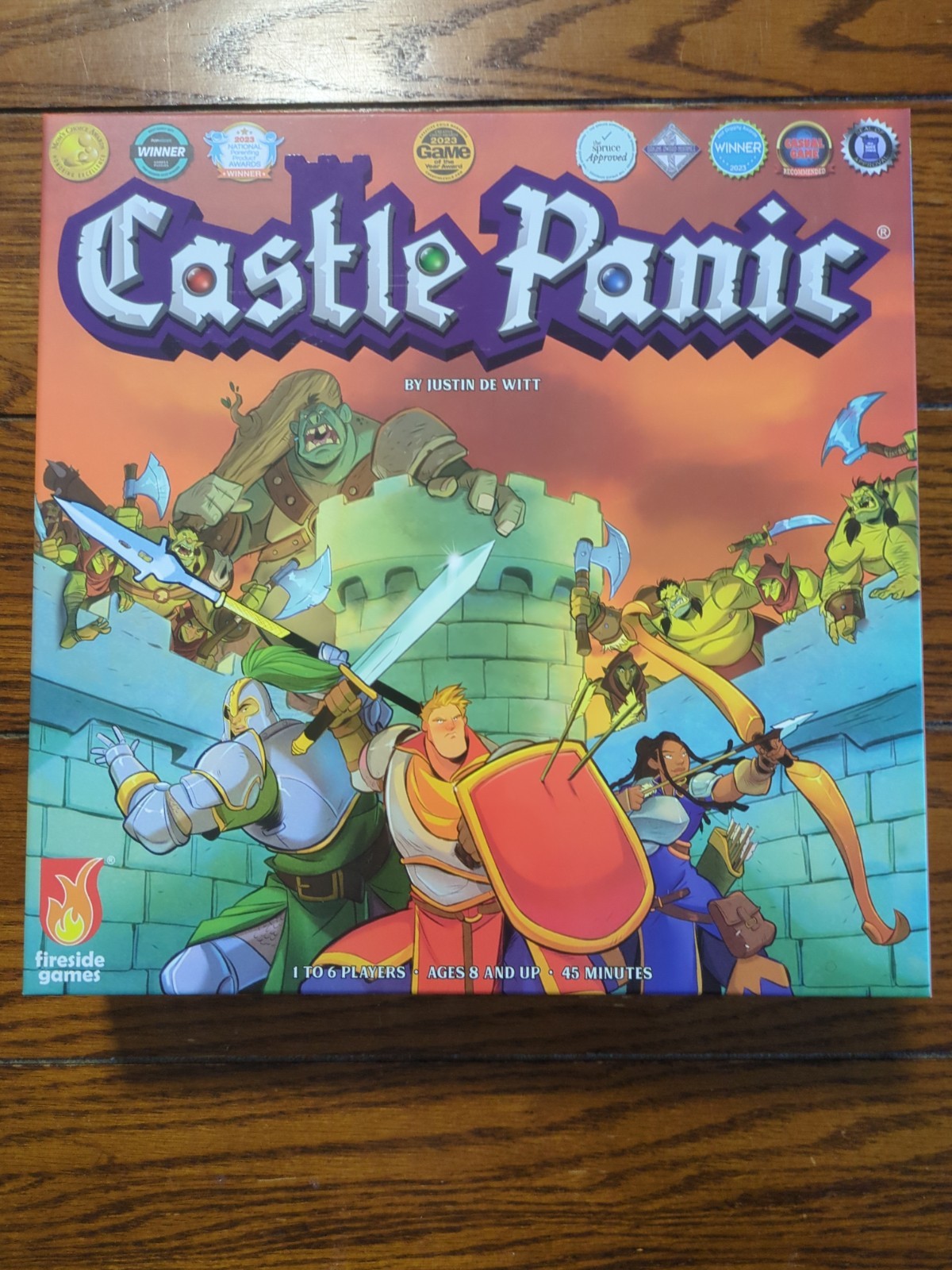 Castle Panic Board Game 2nd Edition Cooperative Strategy Game – Complete
