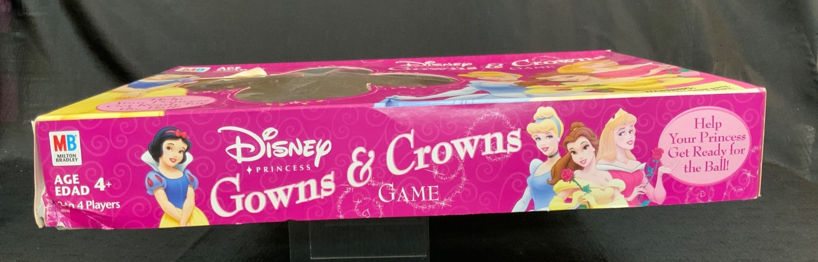 Disney Princess Gowns & Crowns Game, 42310, Milton Bradley, 2005 Hasbro
