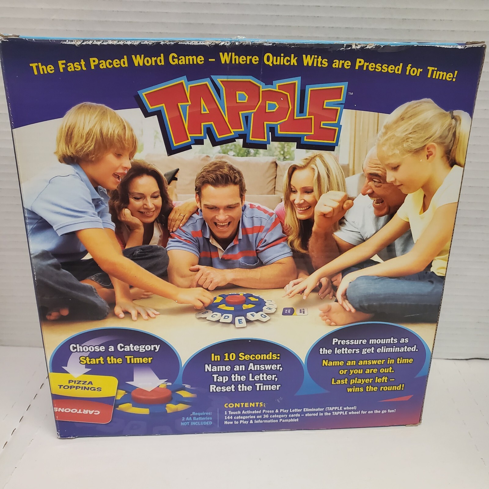 Tapple – Fast Word Fun for Everyone!! Seconds to Learn… Hours of Fun!!