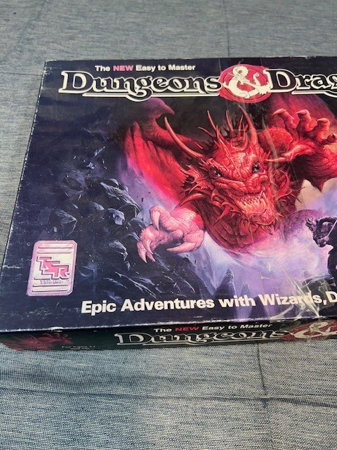 The new Dungeons and Dragons board game #1070 from 1991 LQQK!