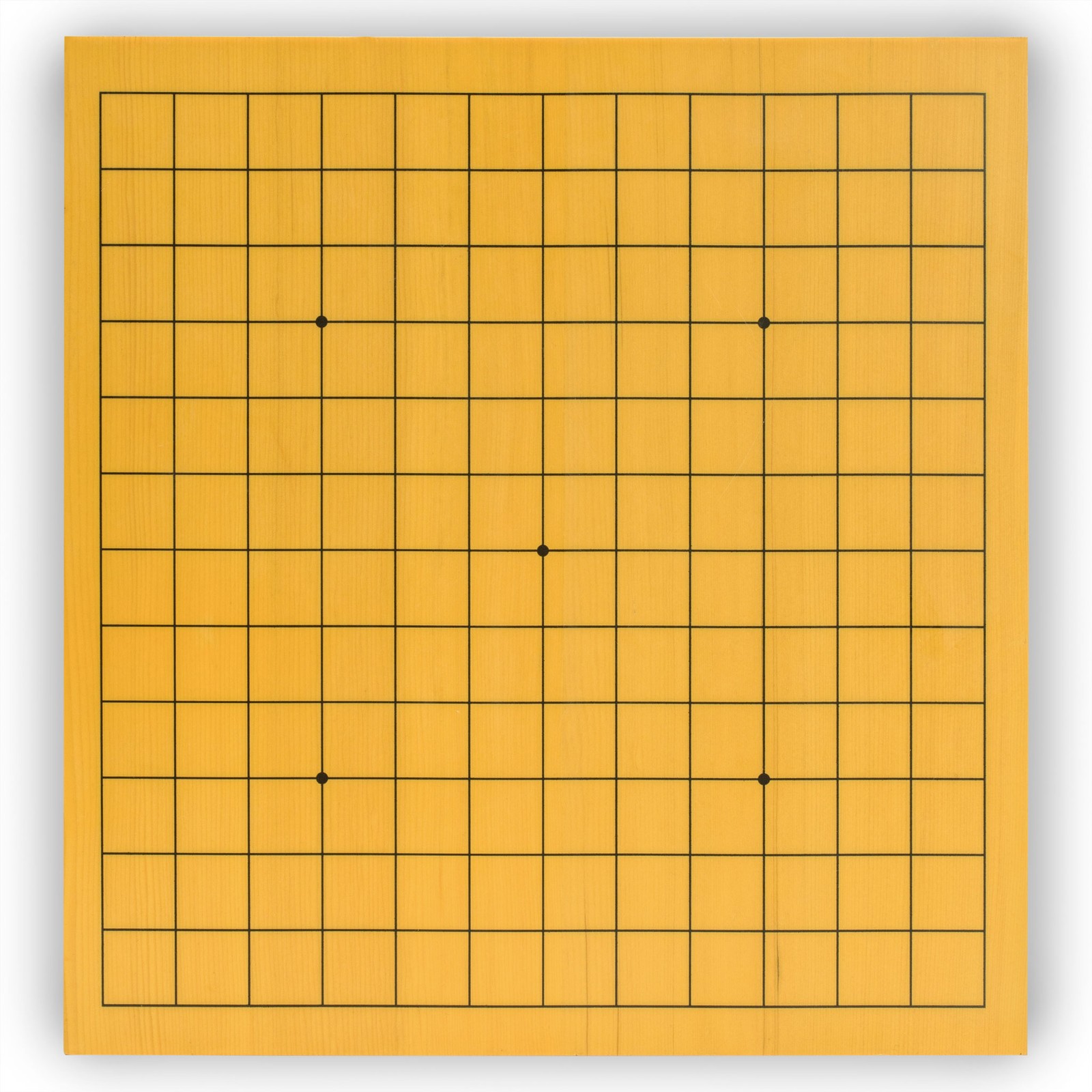 Shin Kaya Reversible Go Game Set Board (0.8-inch) with Double Convex Stones