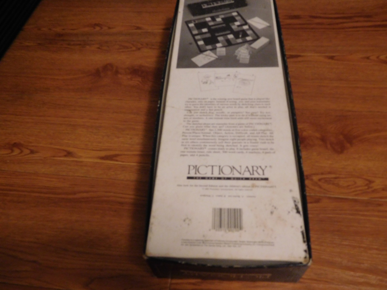 Pictionary First Edition Board Game 1985 Vintage 100% COMPLETE